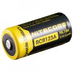 Batterie Nitecore NL166 16340 - 650mAh 3.7V protge Li-ion