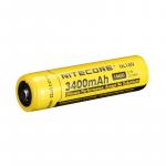 Batterie Nitecore NL1834 18650 - 3400mAh  3.7V protge Li-ion