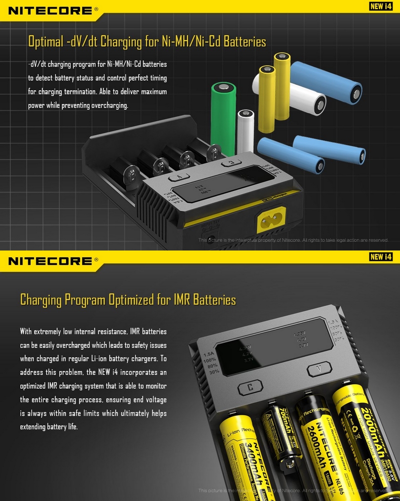 18650 Piles Rechargeables, 3.7V Li-ION Batterie 2000mAh Pleine