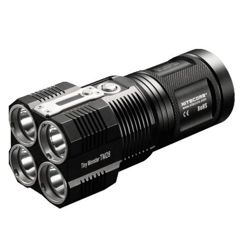 Lampe Torche Nitecore rechargeable TM28 6000Lumens ultra puissante longue  portée 655 mètres