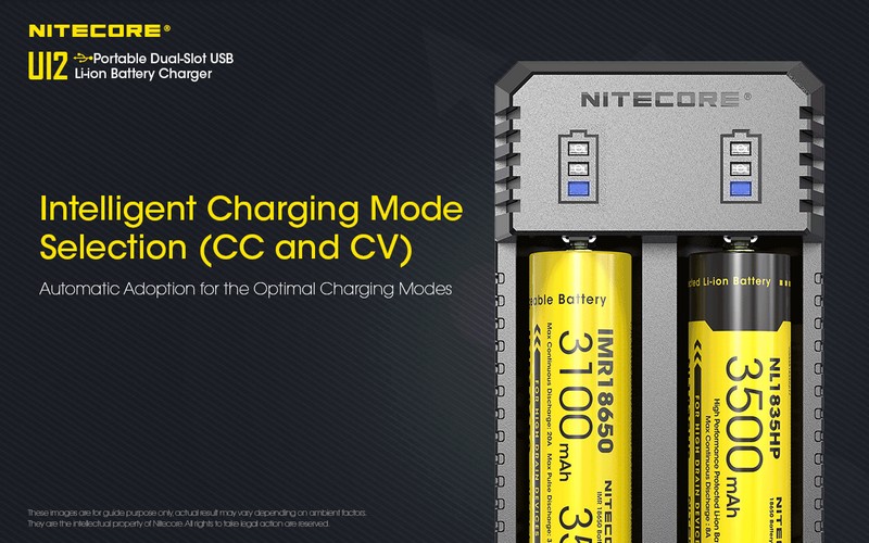 Batterie Nitecore NL1834 18650 - 3400mAh 3.7V protégée Li-ion