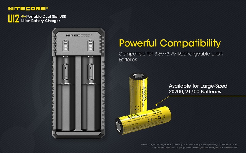 Batterie Nitecore NL1834 18650 - 3400mAh 3.7V protégée Li-ion