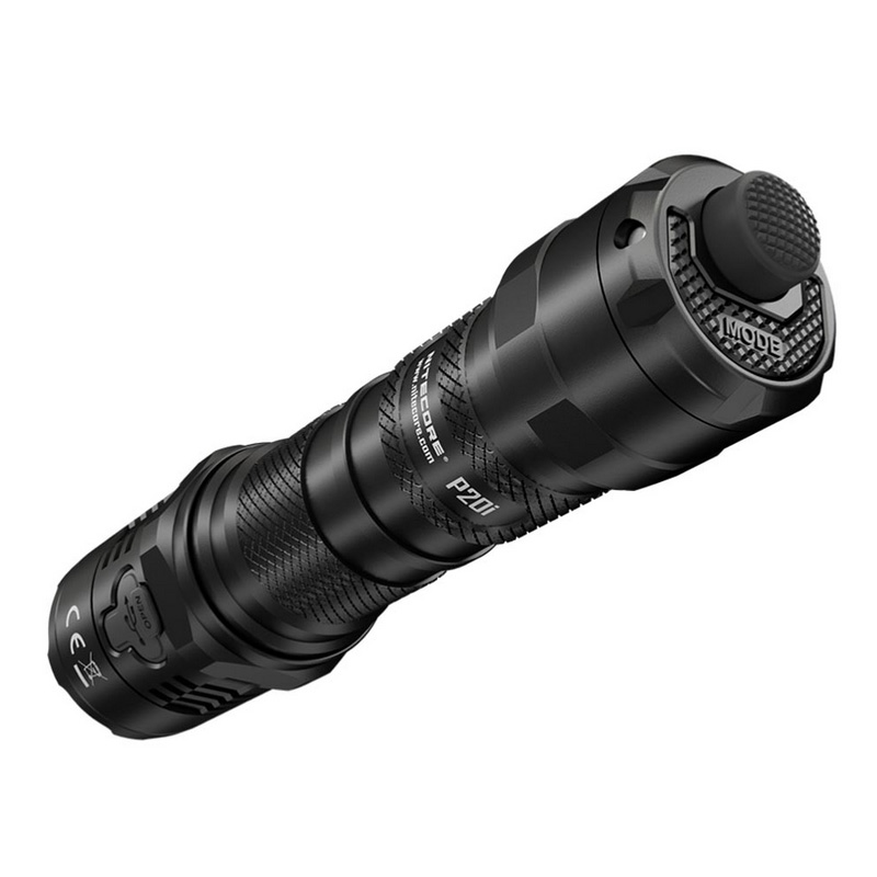 Lampe Torche tactique Nitecore P20i 1800Lumens, flash aveuglante parfaite  pour l'auto défense