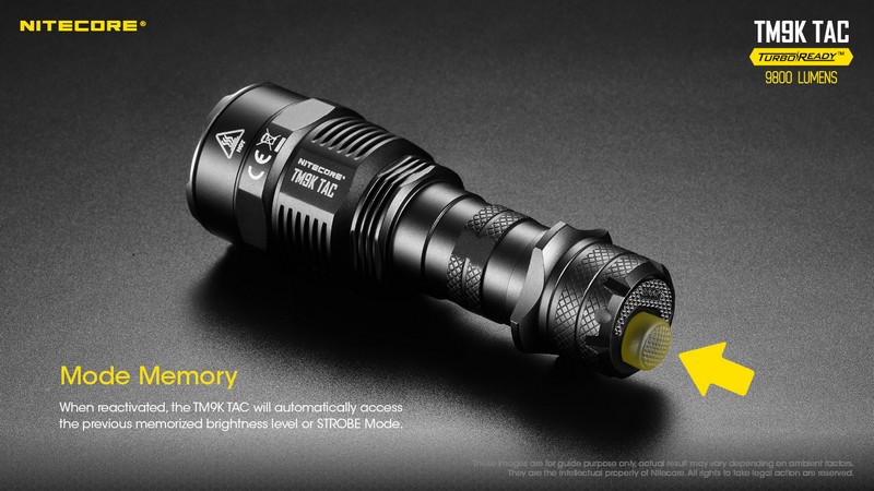 Nitecore TM9K TAC 9800 lumens lampe torche tactique ultra puissante rechargeable  USB-C