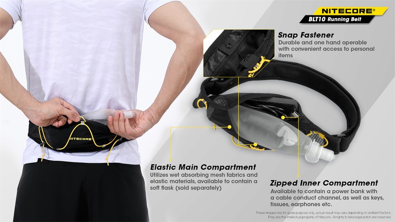 Ceinture de course à led - Taille LED recharable recharable, ceinture de  sécurité clignotante pour les coureurs, Jogrs