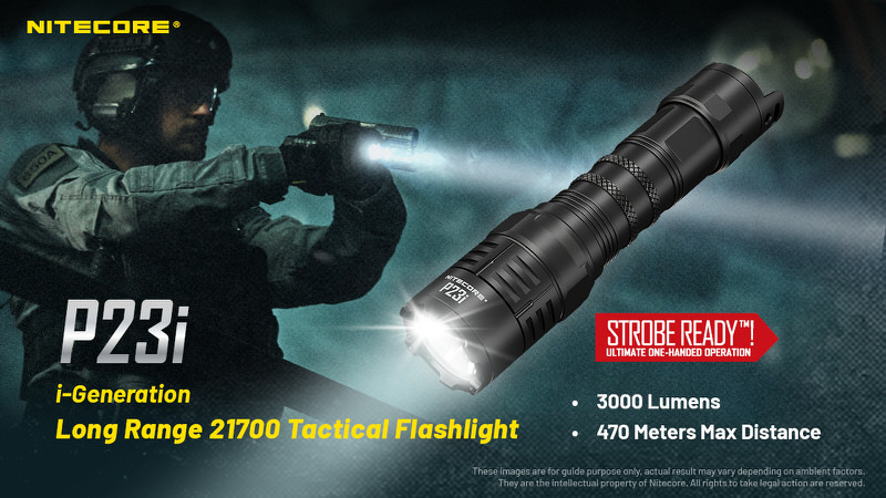 Lampe torche Nitecore P23i - 3000 Lumens