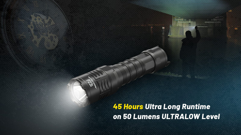 Lampe torche LED ultra puissante waterproof - portée 250 mètres à