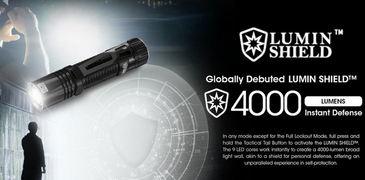 Lampe Nitecore EDC33 - 4000 Lumens - every day carry