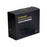 Lingette Nettoyante Nitecore NC-CK008  Sans alcool et toutes surfaces  60 pices