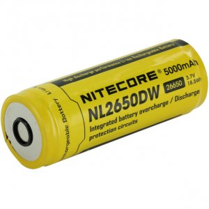 Batterie Nitecore NL2650DW 26650 - 5000mAh 3.7V protégée Li-ion - Nitecore R40
