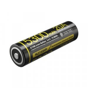 Batterie Nitecore NL2153 HPi 21700 – 5300mAh 3.6V protégée Li-ion