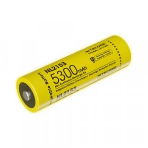 Batterie Nitecore NL2153 21700 – 5300mAh 3.6V - protégée Li-ion