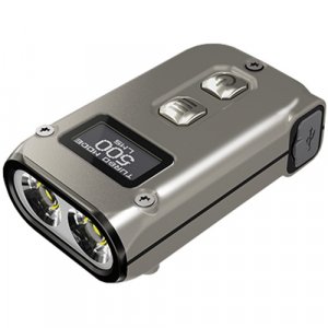 Lampe Nitecore TINI 2 Ti - 500 Lumens rechargeable Titane