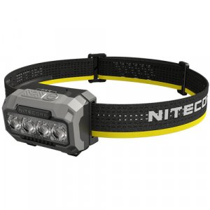 Lampe Frontale Nitecore HA23 UHE 600 Lumens - 3 températures de couleur - Double alimentation - IP68