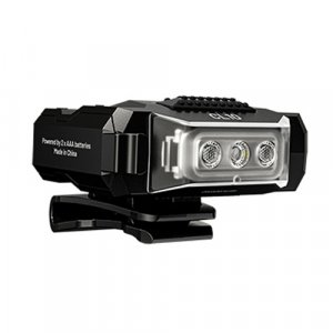 Lampe de Position Nitecore CL10 45 Lumens - Triple Source Lumineuse - Clip Multi-Positions - 2x Piles AAA