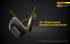 Lampe Frontale Nitecore NU32 - 550Lumens rechargeable
