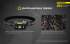 Lampe Frontale Nitecore NU32 - 550Lumens rechargeable