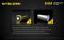 Batterie Nitecore NL1665R 16340 - 650mAh rechargeable USB