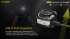 Lampe Frontale Nitecore NU35 - 460Lumens rechargeable Hybrique 