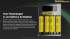 Chargeur Intelligent Nitecore Ci4 compatible Li-ion / IMR / Ni-MH / NiCd