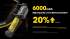Lampe Frontale Nitecore HC70 UHE - 1600 Lumens rechargeable