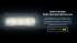 Lampe frontale Nitecore NU27 - 600 Lumens rechargeable