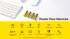 Pack de 4 batteries AA Nitecore NH2400 - 2400mAh 1.5V rechargeable en USB-C 