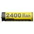 Pack de 4 batteries AA Nitecore NH2400 - 2400mAh 1.5V rechargeable en USB-C 