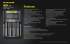 Chargeur Nitecore UMS4 usb-c