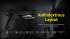 Lampe Nitecore NPL35 2000 Lumens - Montage Picatinny - Mode Ambidextre - Rechargeable USB-C