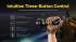 Lampe torche tactique laser Nitecore P40 LEP  2000 Lumens