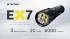 Lampe torche tactique Nitecore EX7  6000 Lumens