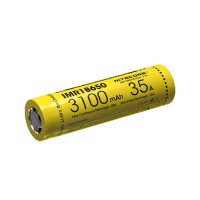 Batterie  Nitecore IMR 18650 - 3100mAh 3.7V 35A Li-ion