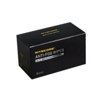 Lingettes Anti-buée Nitecore NC-CK007 – Antibactériennes – 30 pièces