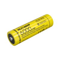 Batterie Nitecore NL2160HP 21700  6000mAh 3.6V - protge Li-ion